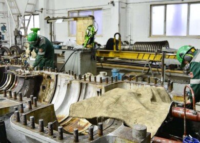Kirovo-Chepetsk Chemical Plant repaired an important unit