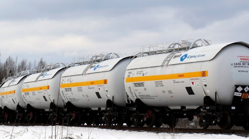 Ammonia production in Russia reached almost 20 million tons