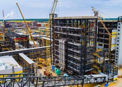 Shchekinoazot installs new ammonium processing complex