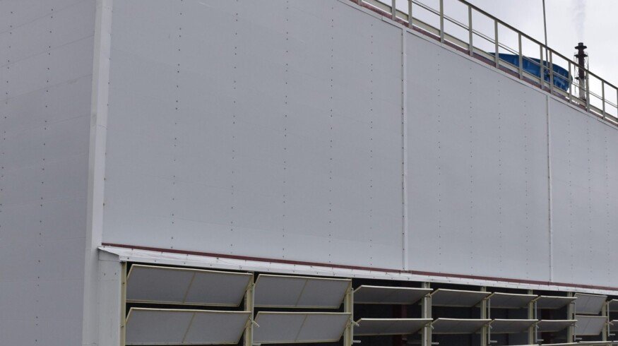Voskresensk Mineral Fertilizers launched a new cooling tower