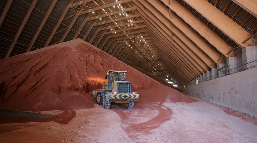 Russian production of potassium fertilizers increased by 22% in April this year