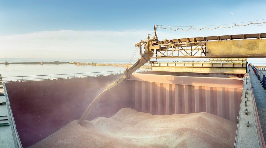 Specialists from St. Petersburg applied a new fumigation technology on exported grain