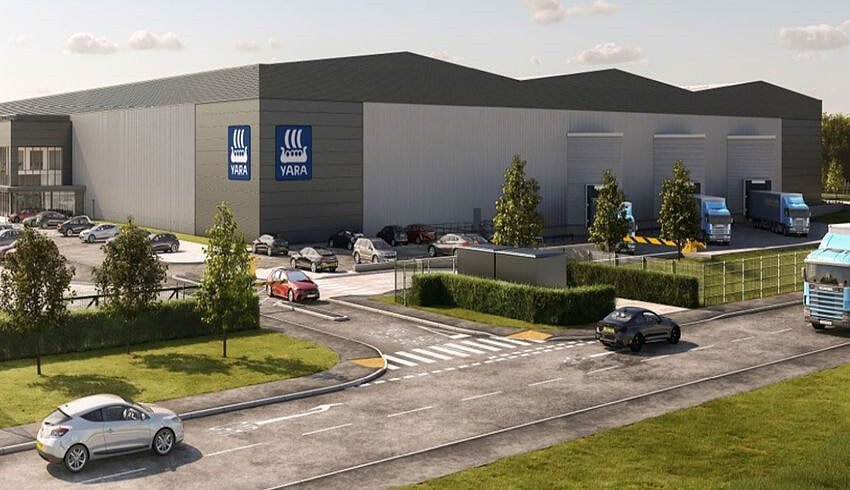 Caddick Construction to build the UK’s biggest fertilizer factory