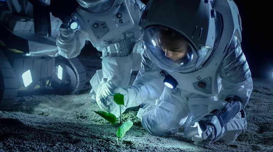 Microbial agriculture: paving the way for lunar farming