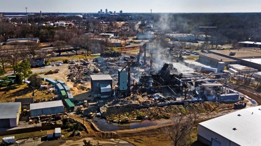 Demolished Winston Weaver Fertilizer Plant still poses environmental concerns