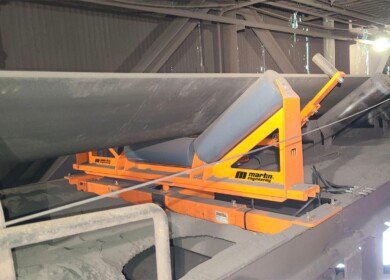 Martin Engineering unveils new conveyor belt tracker that raises safety standards
