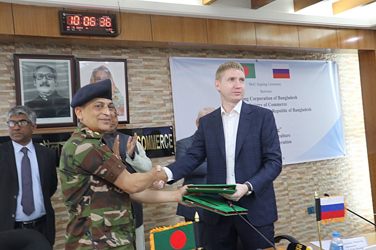 Russia’s Prodintorg to supply critical food items to Bangladesh