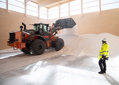 Cinis Fertilizer receives input materials as it prepares to begin production