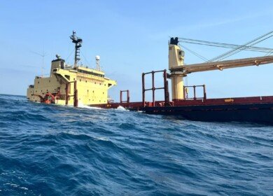 Sinking of Rubymar risks environmental catastrophe