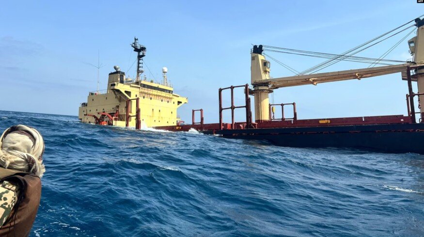 Sinking of Rubymar risks environmental catastrophe