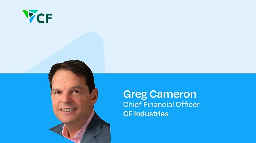 CF Industries appoints Greg Cameron as Executive Vice President and CFO