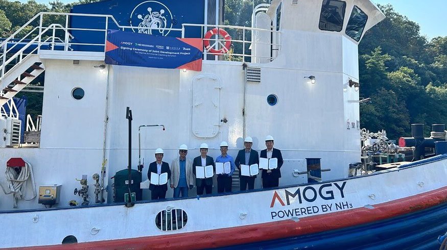 Ammonia-powered tugboat sets a precedent for decarbonizing shipping