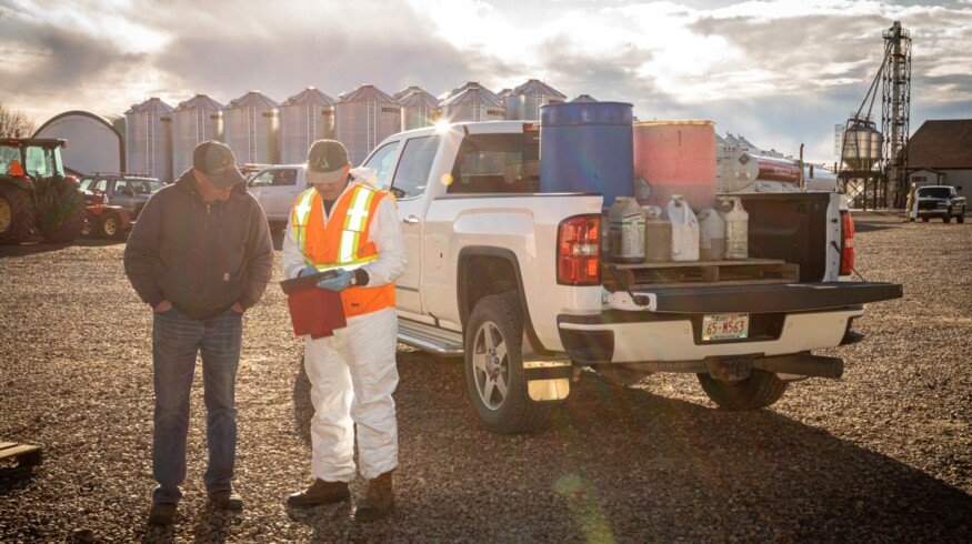 Farmers in Northern Saskatchewan offered safe disposal of old agricultural products