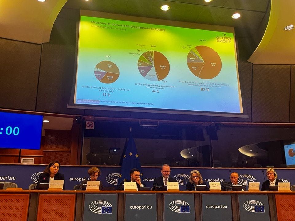 Fertilizers Europe advocates for tariff barriers against Russian fertilizer imports to EU