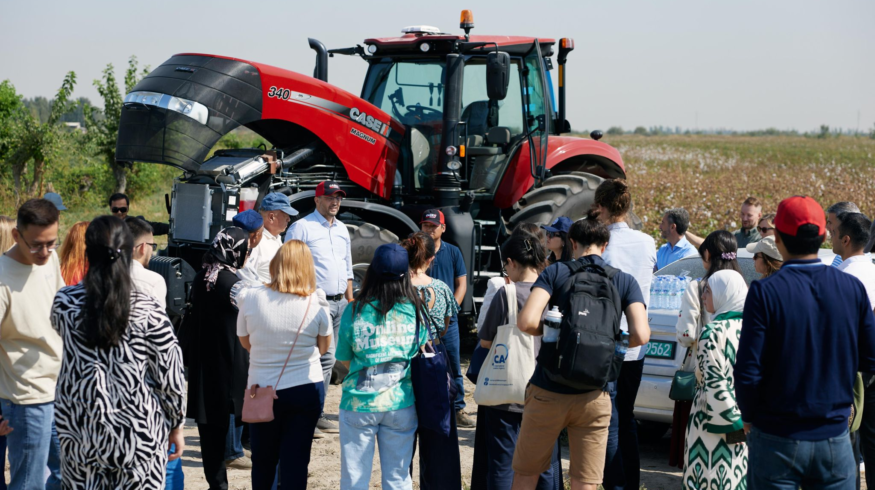 CNH pushes precision agriculture in water-stressed Central Asia