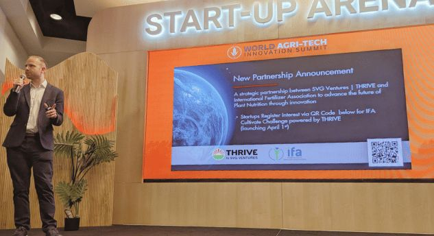 SVG ventures|THRIVE partners with IFA to advance plant nutrition and sustainability in fertilizers