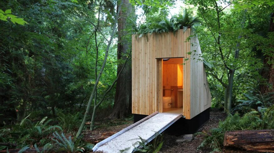 University of British Columbia tests mushroom-powered toilet that turns waste into fertilizer