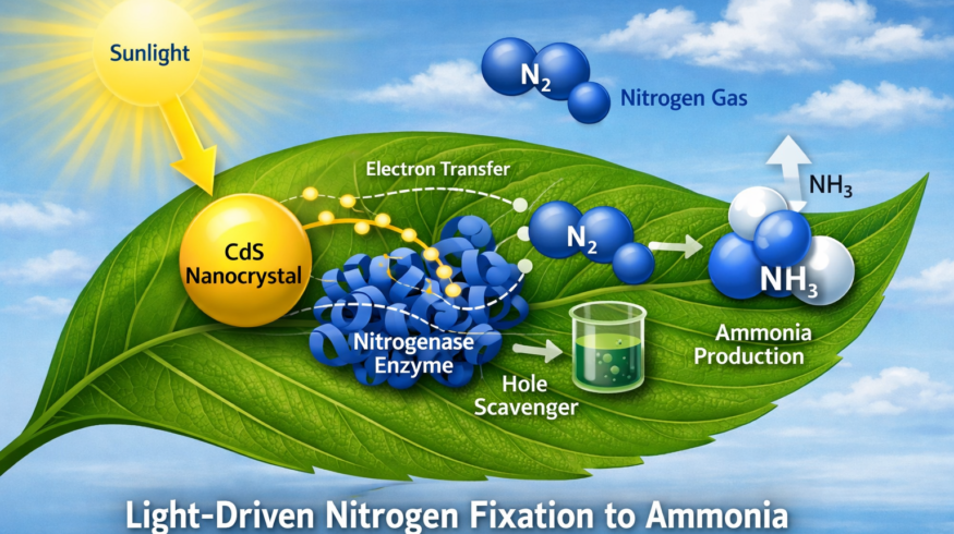 Atmospheric Nitrogen to Ammonia: How Light-Driven Nanocrystals Could Change Fertilizer Production