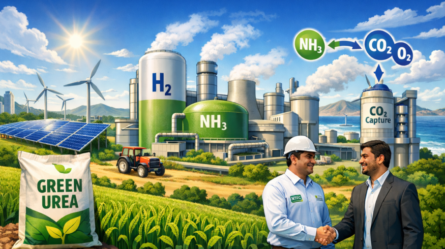 India’s NTPC will supply green hydrogen-based ammonia for the country’s first large-scale green urea plant