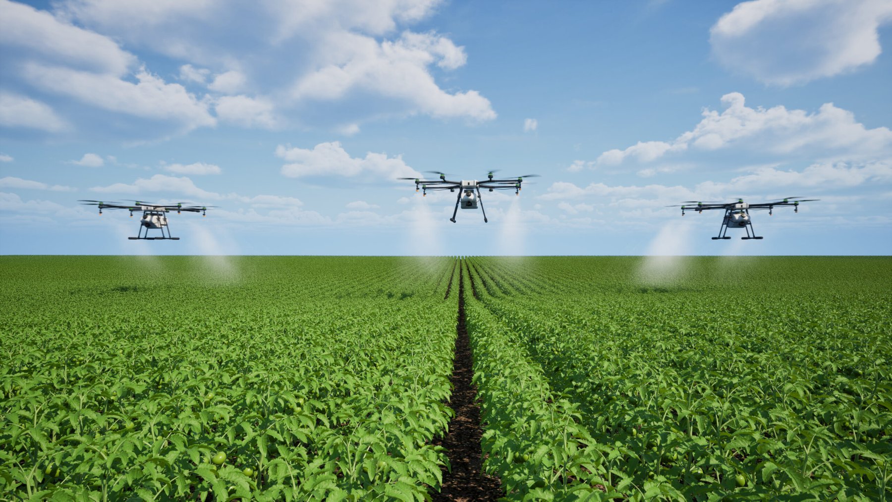 Arizona dealer pairs spray drones with live-algae biology for desert crop precision