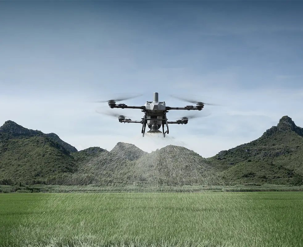 DJI launches Agras T55 and T100 dual-battery spraying drones