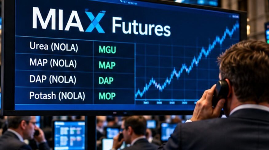 MIAX Certifies Four Physically Settled NOLA Fertilizer Futures Ahead of October 19 Launch