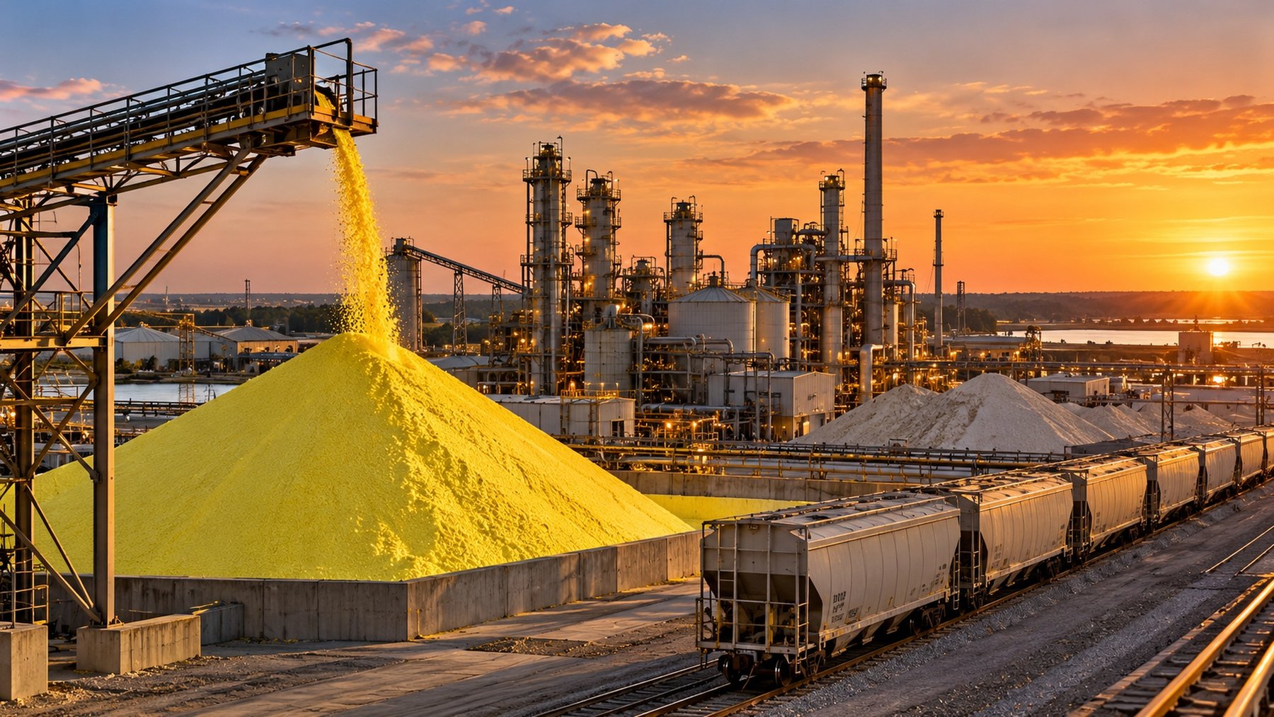 Sulfur Above $1,000/t Keeps Mosaic Phosphate Plants Curtailed Ahead of Q3 Results