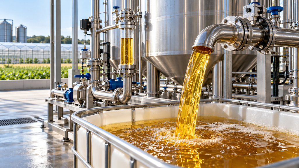 Nutrient recovery system producing liquid fertilizer from source-separated sanitation streams